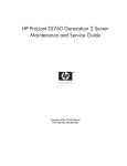 HP ProLiant DL760 Generation 2 Server