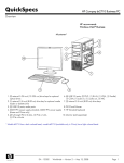 HP Compaq dx2710 Business PC