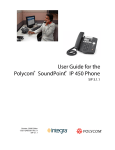 SoundPoint IP 450 User Guide SIP 3.1