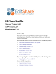 EditShare ReadMe Storage Version 6.2.1 Ark