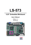 LS-573 User`s Manual
