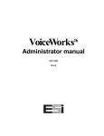 VoiceWorks 16 Administrator Manual