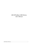 AXIS OfficeBasic USB Wireless User`s Manual