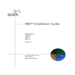 3C10503 R6.0 NBX Installation Guide