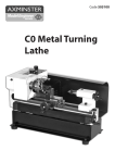 C0 Metal Turning Lathe - Axminster Power Tool Centre