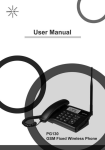 PG130 Quad Band Desk Phone