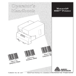 Monarch 9860™ Printer