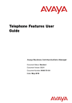Telephone Features User Guide
