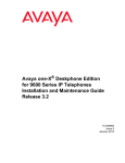 Avaya one-X Deskphone Edition for 9600 Series IP