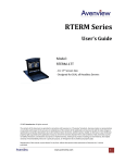 RTERM Series User`s Guide