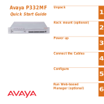 Avaya P332MF - Alpha hosted sites