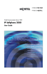Nortel IP Softphone 2050 User Guide