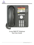 Avaya 9640 IP Telephone End User Guide