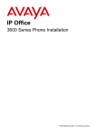 3600 Series - IP Office Info