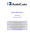 #302 Software Utilities Manual
