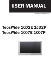 TeosWide 10D2x / 1007x User Manual