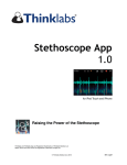 Stethoscope App Manual 1.0