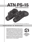ATN PS-15 operator`s manual