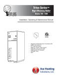 Triton Brochure. - Ace Heating Solutions