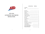 ATD-5540 AUTOMOTIVE MULTIMETER