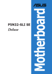 P5N32-SLI SE Deluxe specifications summary