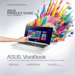ASUS PRODUCT GUIDE