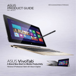 ASUS PRODUCT GUIDE