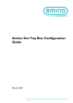 Amino Set-Top Box Configuration Guide