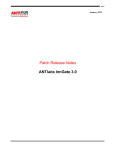 Patch Release Notes ANTlabs InnGate 3.0