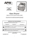 Gas Fryer - Parts Town