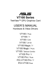 ASUS V7100Pro /MX400  Graphic Card
