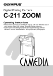 Olympus Camedia C-211 Zoom Digital Camera