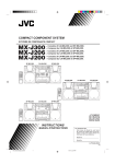 JVC MX-J200 CD Shelf System