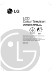 LG RZ-17LZ40 17 in. LCD Television