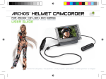 Archos Helmet Camcorder for 404, 504 and 604 Series