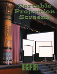Draper Cinefold 133" 16:9 Projector Screen