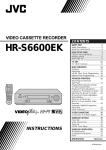 JVC HR-S6600 S