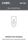 Coby MP-C582 MP3 Player