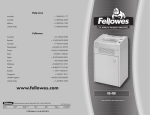 Fellowes HS-400 Shredder