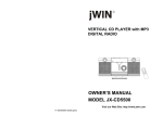 Jwin JX-CD5500 CD Shelf System