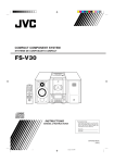 JVC FS-V30 CD Shelf System