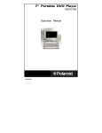 Polaroid PDV-0700 Portable DVD Player