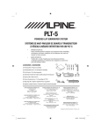 Alpine PLT-5 Car Speaker