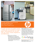 HP COLOUR LASERJET CM4730 F MFP Printer