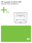 HP LaserJet M1005 Printer