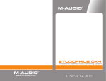 M-Audio StudioPhile DX4 Main / Stereo Speaker