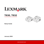 Lexmark T634 Laser Printer