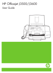 HP Officejet J3680 Multifunction Printer InkJet