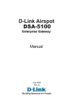 D-Link Airspot DSA