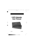 Belkin OmniView CAT5 KVM Extender F1D084